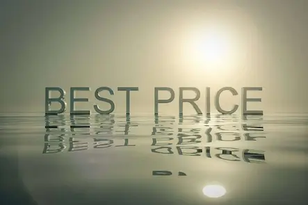 an image containing the word best price