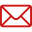 Red envelope email icon