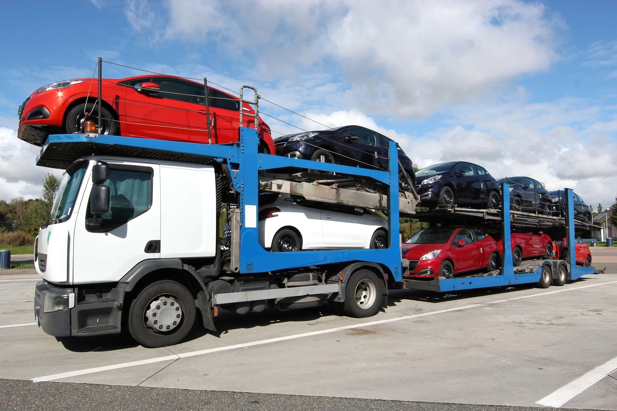  vehicle transport truck