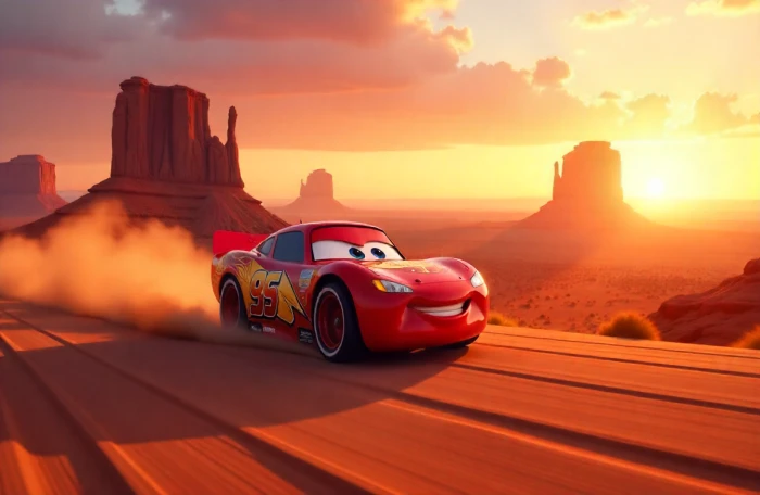  Cars Lightning McQueen Speed Fun Racing Adventures