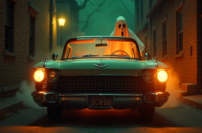  Ghostbusters Car Ride the Cadillac Ectomobile jpeg