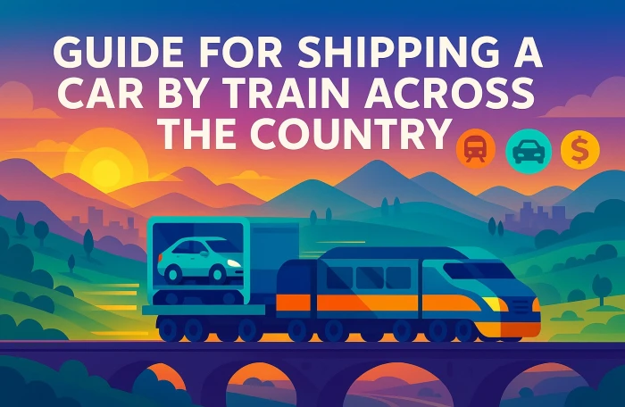 shipping a car across the country by train