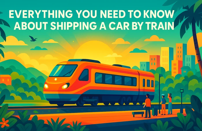  shipping a car by train