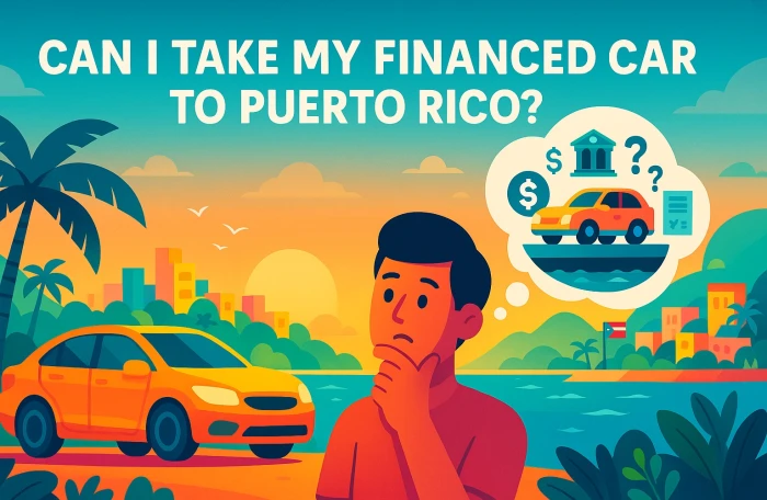  can i take my financed car to puerto rico