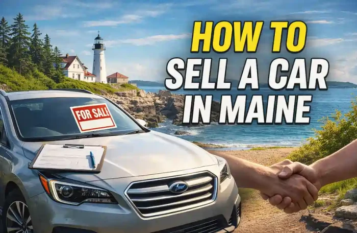 how to sell a car in maine