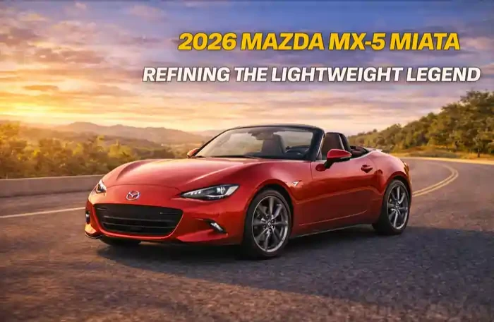  Mazda MX Miata The Lightweight Legend