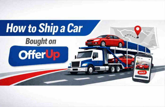  how to ship a car bough on offerup
