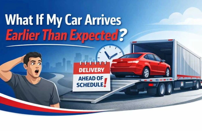 What If My Car Arrives Earlier Than Expected?