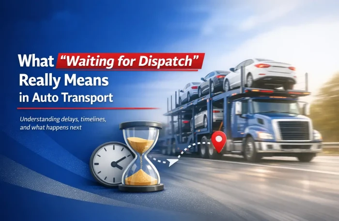 What “Waiting for Dispatch” Really Means in Auto Transport