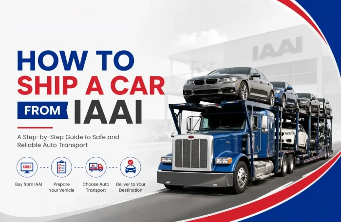 How to ship a car from IAAI
