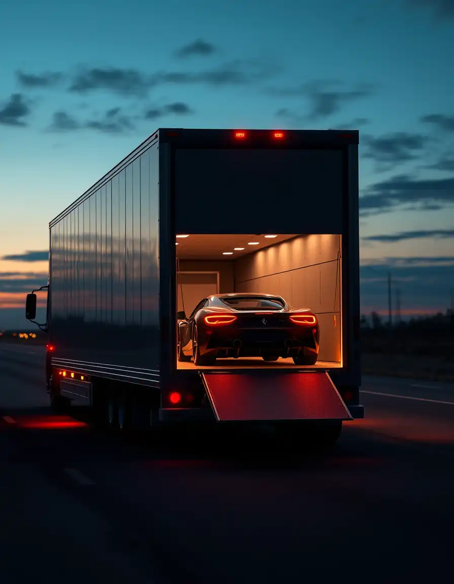 enclosed car transport