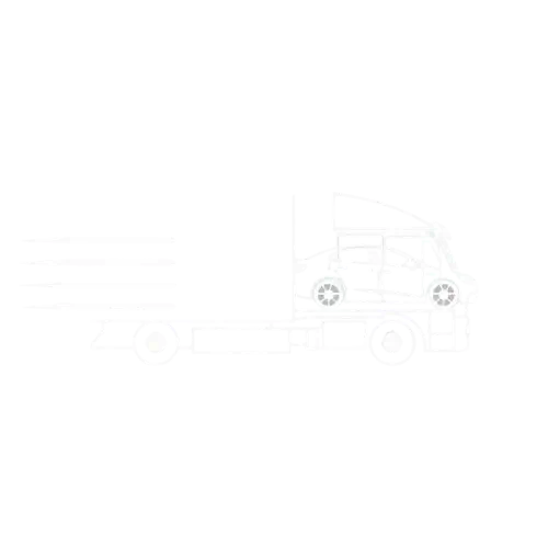 expited white truck icon