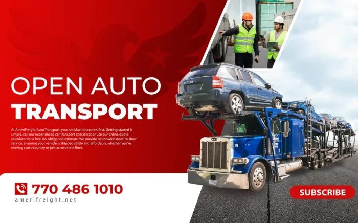 How Open Auto Transport Works — Save Money & Ship Safely with AmeriFreight (Video Guide)