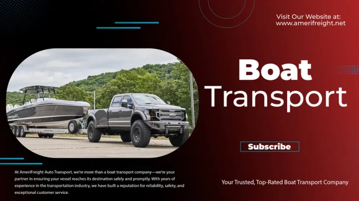 Boat Transport Process & Tips (Watch Video) | AmeriFreight