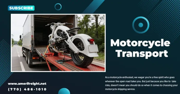 Motorcycle Shipping Video Guide with AmeriFreight Auto Transport