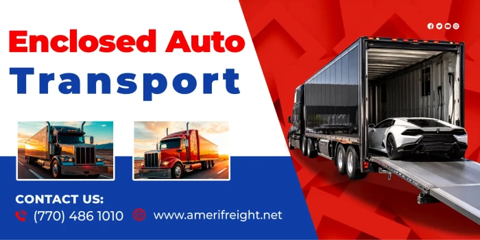 Experience Premium Enclosed Auto Transport With AmeriFreight Auto Transport (Video Guide)