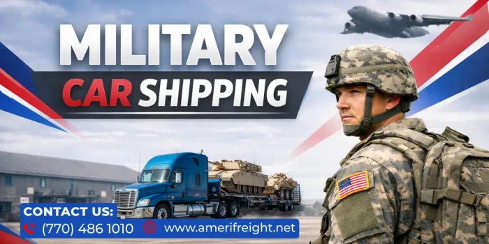 Military PCS Car Shipping with AmeriFreight Auto Transport Video Guide